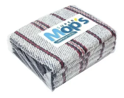 JERGA SUPER MOPS184 GENERAL AZUL100X50CM