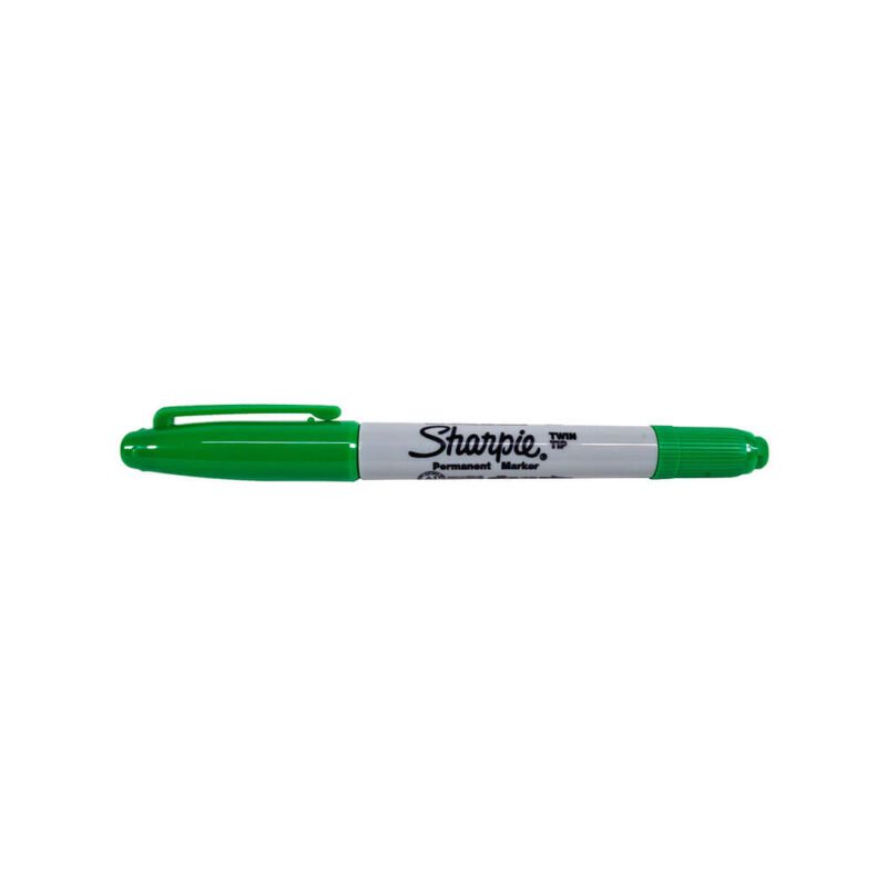MARCADOR PERMANENTE BEROL SHARPIE DUO VERDE