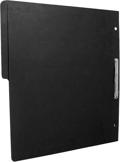 FOLDER CON BROCHE TAMAÑO CARTA BACO NEGRO