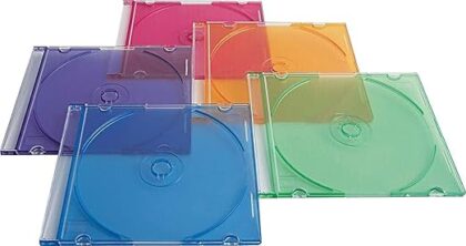 ESTUCHE PARA CD-DVD OM COLORES