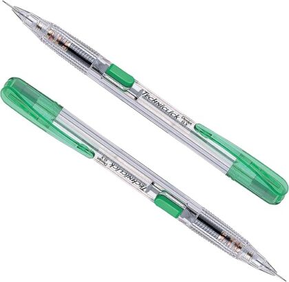 LAPICERO PENTEL TECHNICLICK 0.5MM VERDE