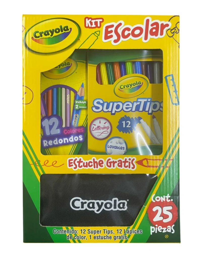 KIT CRAYOLA ESCOLAR