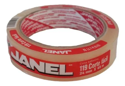 CINTA ADHESIVA JANEL 119 24MMX65MT