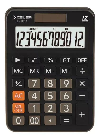 CALCULADORA CELER SEMI ES 12 DIG CL-HX12