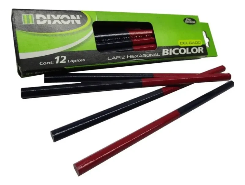 LAPIZ BICOLOR HEXAGONAL DIXON REG