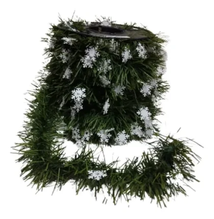 ESCARCHA NAVIPLASTIC BOA VERDE CON COPOS