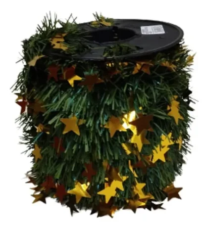 ESCARCHA NAVIPLASTIC BOA VERDE CON ESTRELLA