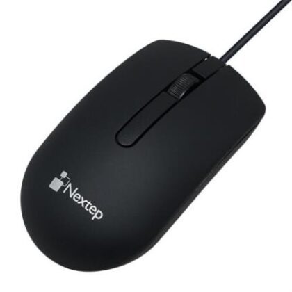 MOUSE ALAMBRICO NEXTEP 414 COLOR NEGRO