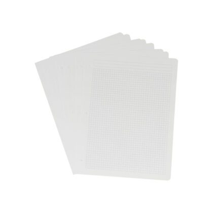 HOJAS PARA CARPETA CARTA ESTRELLA CUADRO CHICO 100 HOJAS