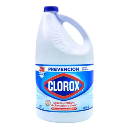CLORO BLANQUEADOR DE 3.8 L MARCA CLOROX