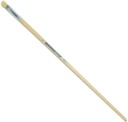 PINCEL PLANO PELO CERDO BARRILITO NO6(A)