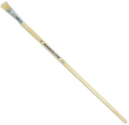 PINCEL PLANO PELO CERDO BARRILI NO.10(A)