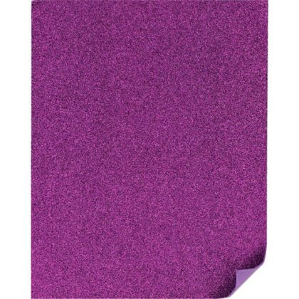 FOAMY TAMAÑO CARTA CON DIAMANTINA PASCUA MORADO
