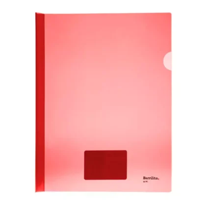FOLDER COSTILLA BARRILITO TAMAÑO CARTA ROJO