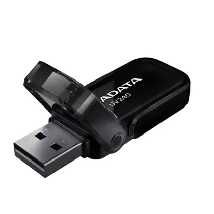 MEMORIA USB ADATA UV240, 32GB, USB 2.0, NEGRO