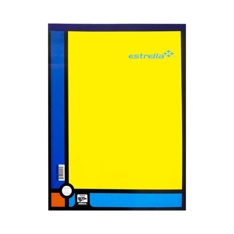 BLOCK CARTA ESTRELLA RAYA 80 HOJAS