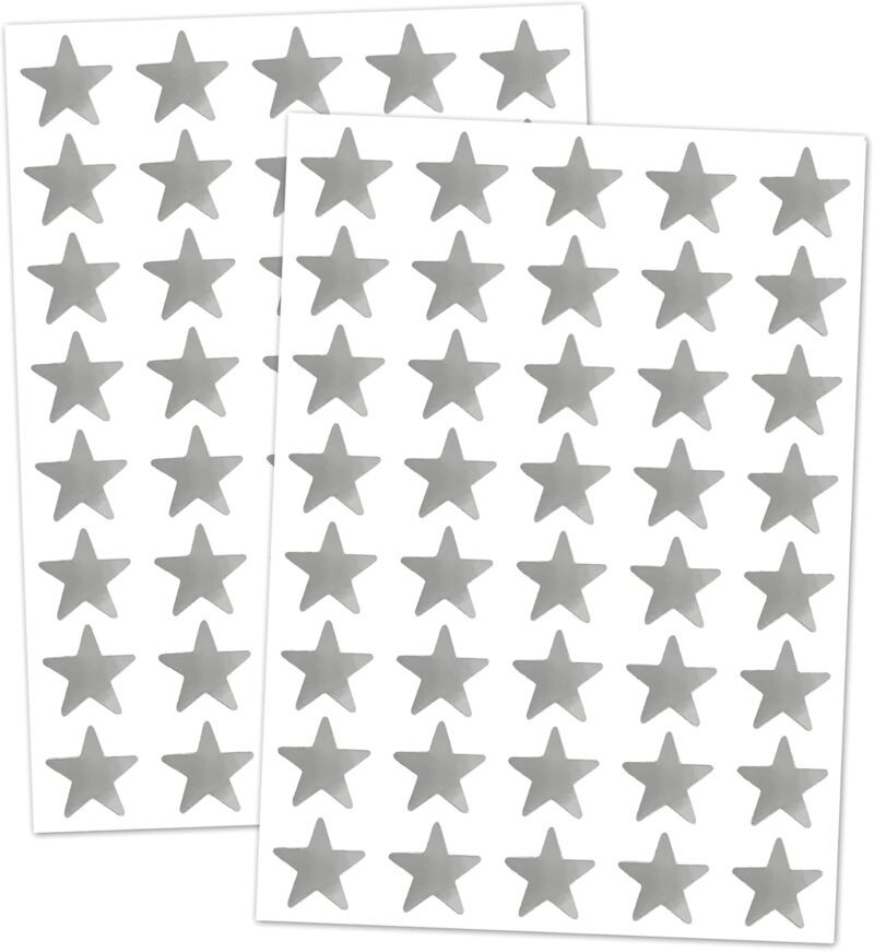 ESTRELLAS JLM CHICAS PLATA CON 150