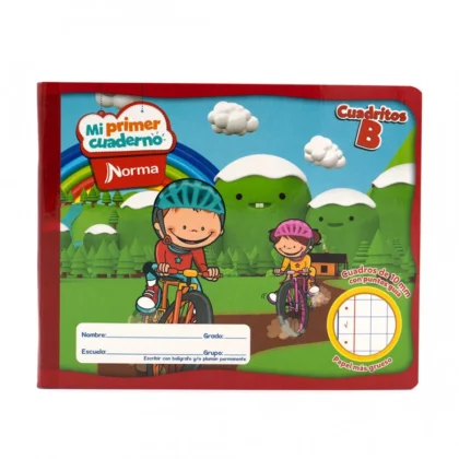 CUADERNO MI PRIMER CUADERNO CUADRITOS B