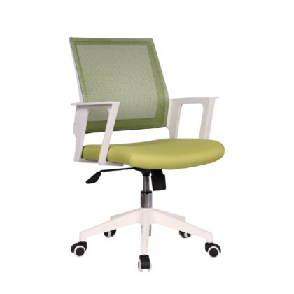 SILLÓN OPERATIVO EDAR DENNY BLANCO CON BRAZOS